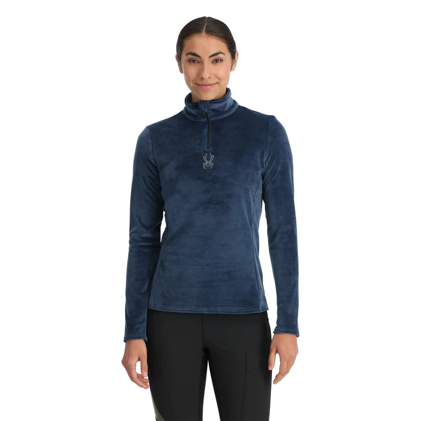 Spyder Shimmer Bug Half Zip T-Neck - Womens