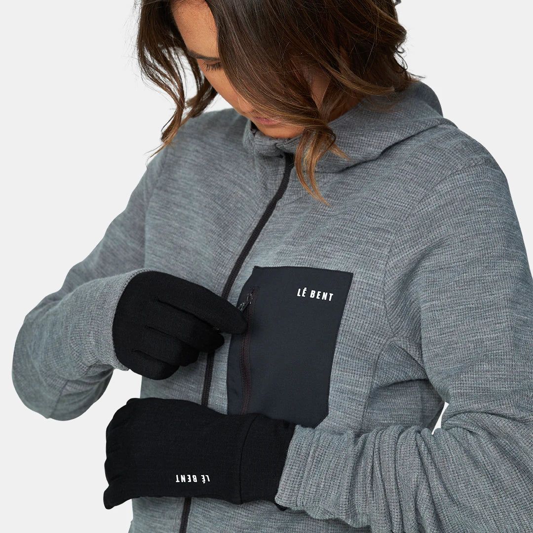 Le Bent Core Midweight Waffle Glove Liner