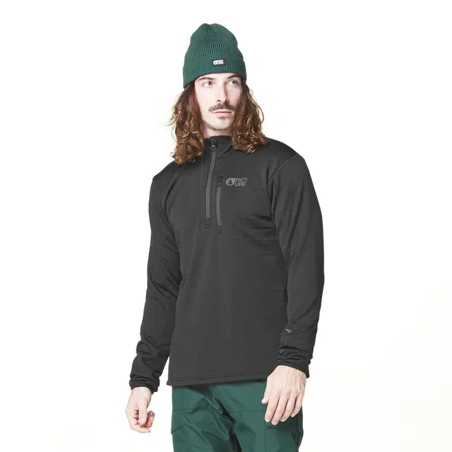 Picture Bake Grid 1/4 Zip Fleece