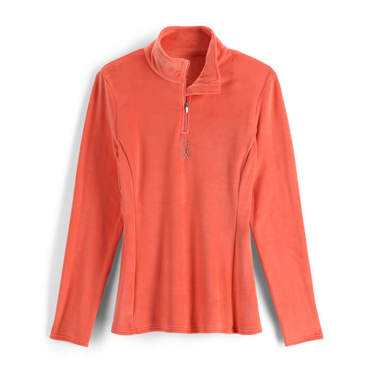 Spyder Shimmer Bug 3/4 Zip T-Neck - Womens