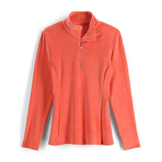 Spyder Shimmer Bug 3/4 Zip T-Neck - Womens