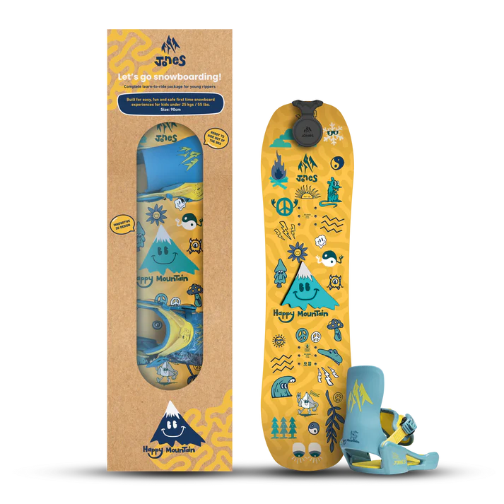 Jones Happy Mountains Jiblet Snowboard Set
