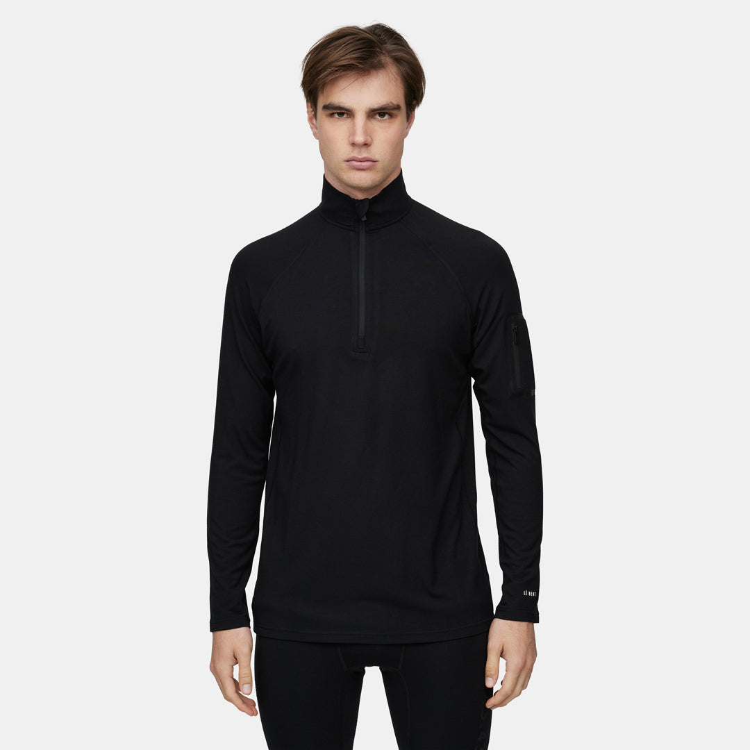 Le Bent Mens Midweight 1/4 Zip