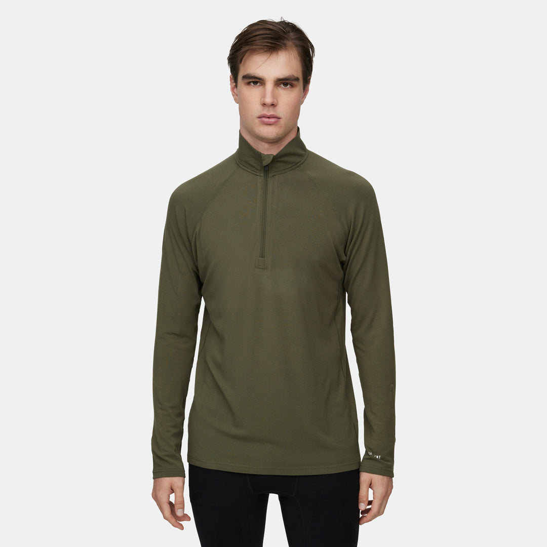 Le Bent Mens Midweight 1/4 Zip