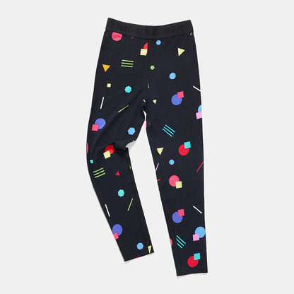 Le Bent Kids Confetti Midweight Bottom Base Layer