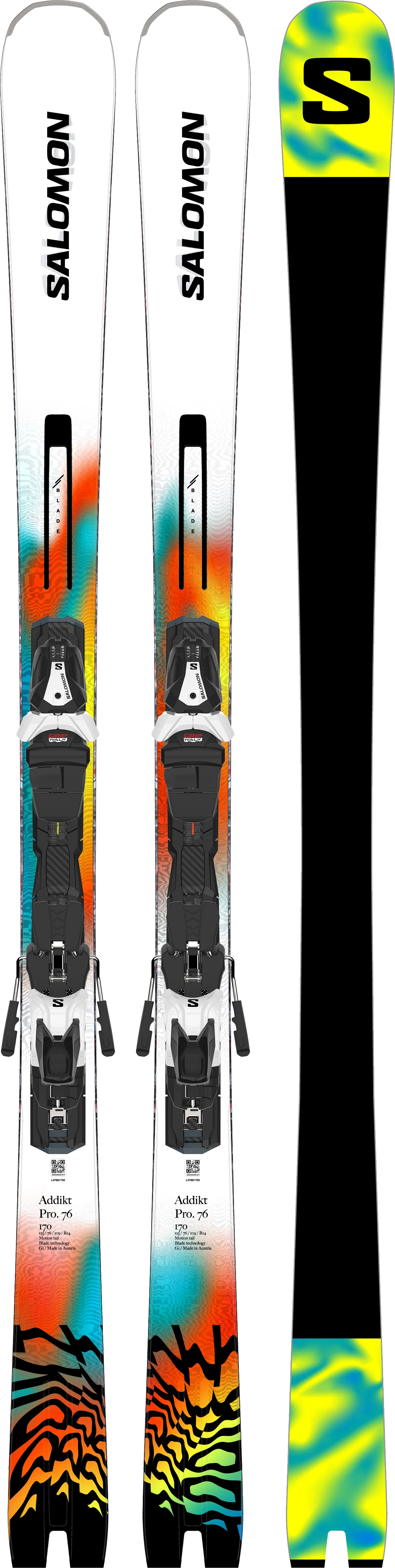 2027 Salomon EAddikt 76 Pro + MI 12 Binding