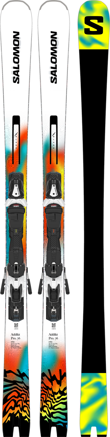 2027 Salomon EAddikt 76 Pro + MI 12 Binding