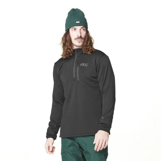 Picture Bake Grid 1/4 Zip Fleece