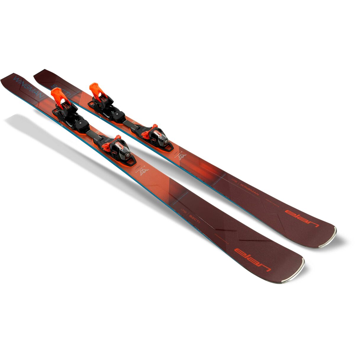 2025 Elan Wingman 82 CTI FX Ski with EMX 12 Binding