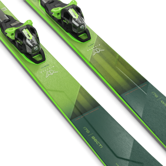 2024 Elan Wingman 86 CTI FX Ski with EMX 12 Binding