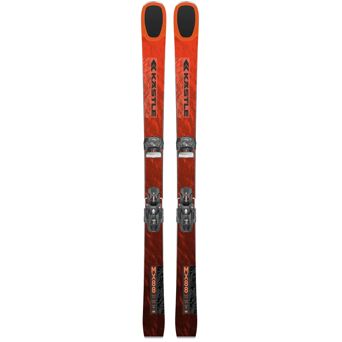 2025 Kastle MX88 Ski with Attack 14 Binding